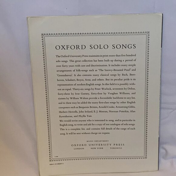 Sheet Music - Lot Of 5 - Oxford solo, Dark Water, Cry Out & Shout Misc Vintage - Picture 8 of 11